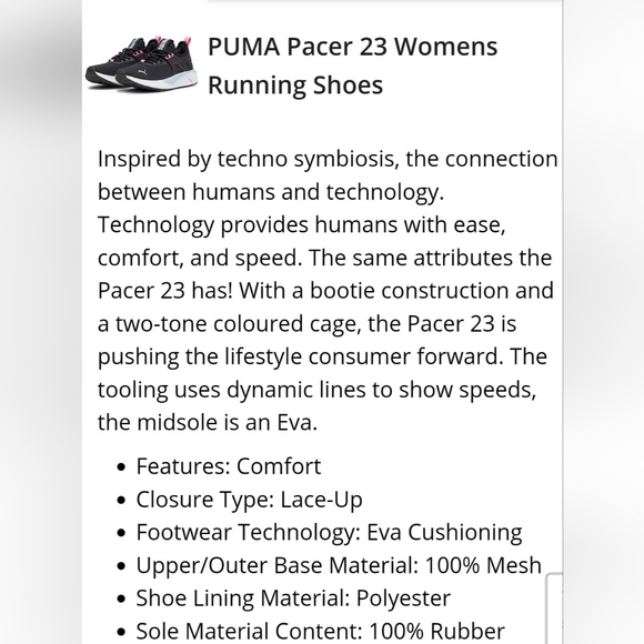 🆕️ Puma pacer 23 running shoes - Picture 5 of 5